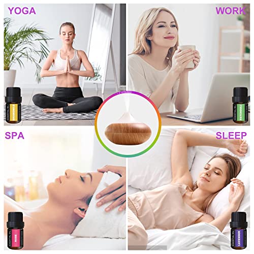 48 Bottons Essential Oil Set, Premium Scented Fragrance Oils for Soap, Candle Bath Bombs Making (5ml/0.17oz)