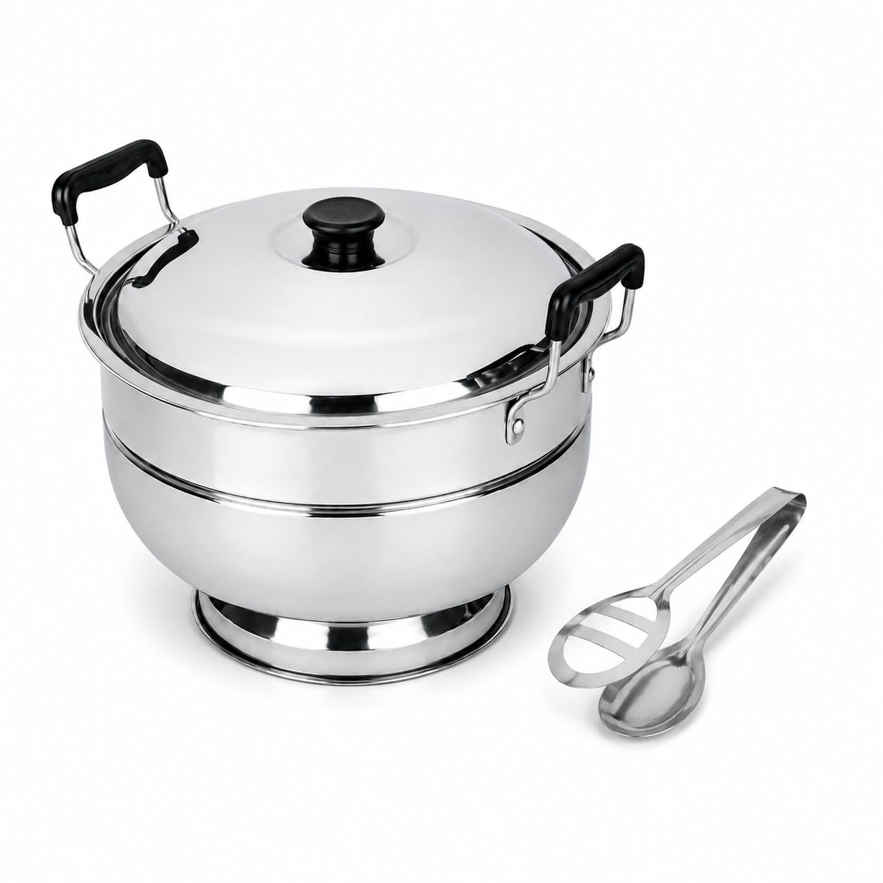 Stainless Steel Tandoor & Bati Cooker - Authentic Indian Flavors -1