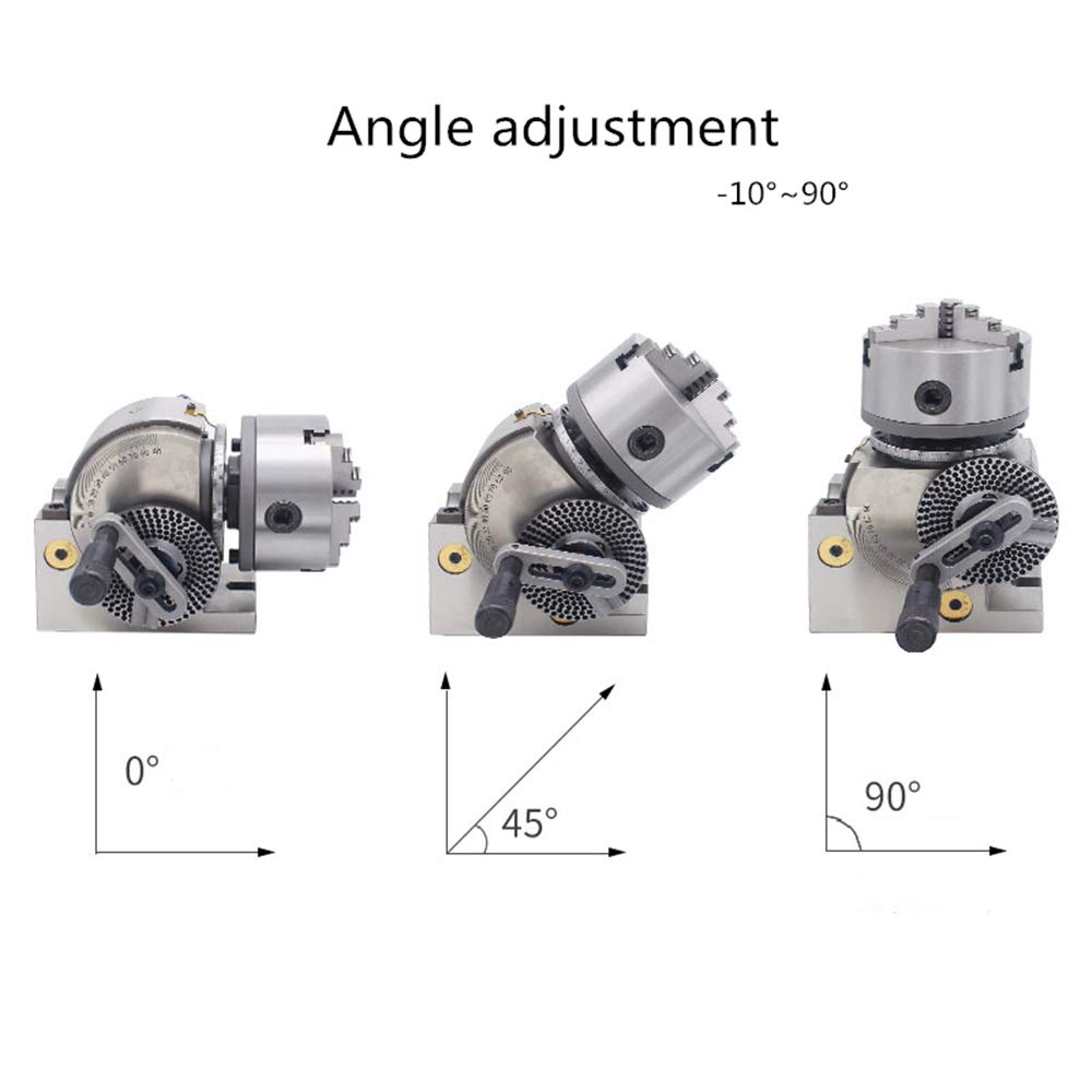 Amazon.com: MXBAOHENG Dividing Head Indexing Head 3-Jaw Semi