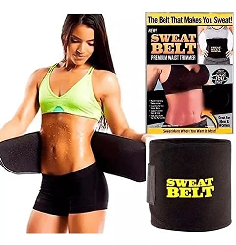 Cinta Faixa Modeladora Redução Sweat Belt Compressão Fitness