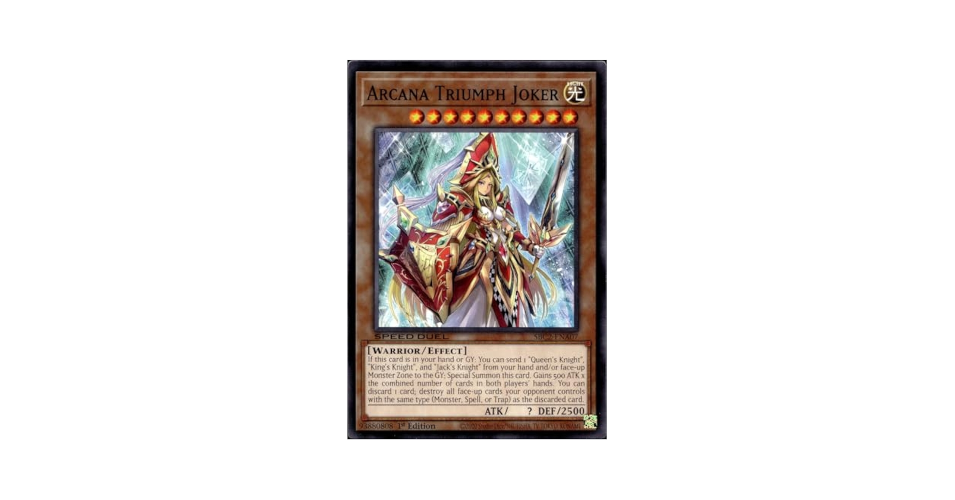 遊戯王 英語 Arcana Triumph Joker コレクターズ 希少 美品 Arcana Triumph Joker - Yu-Gi-Oh! Card Database - YGOPRODeck