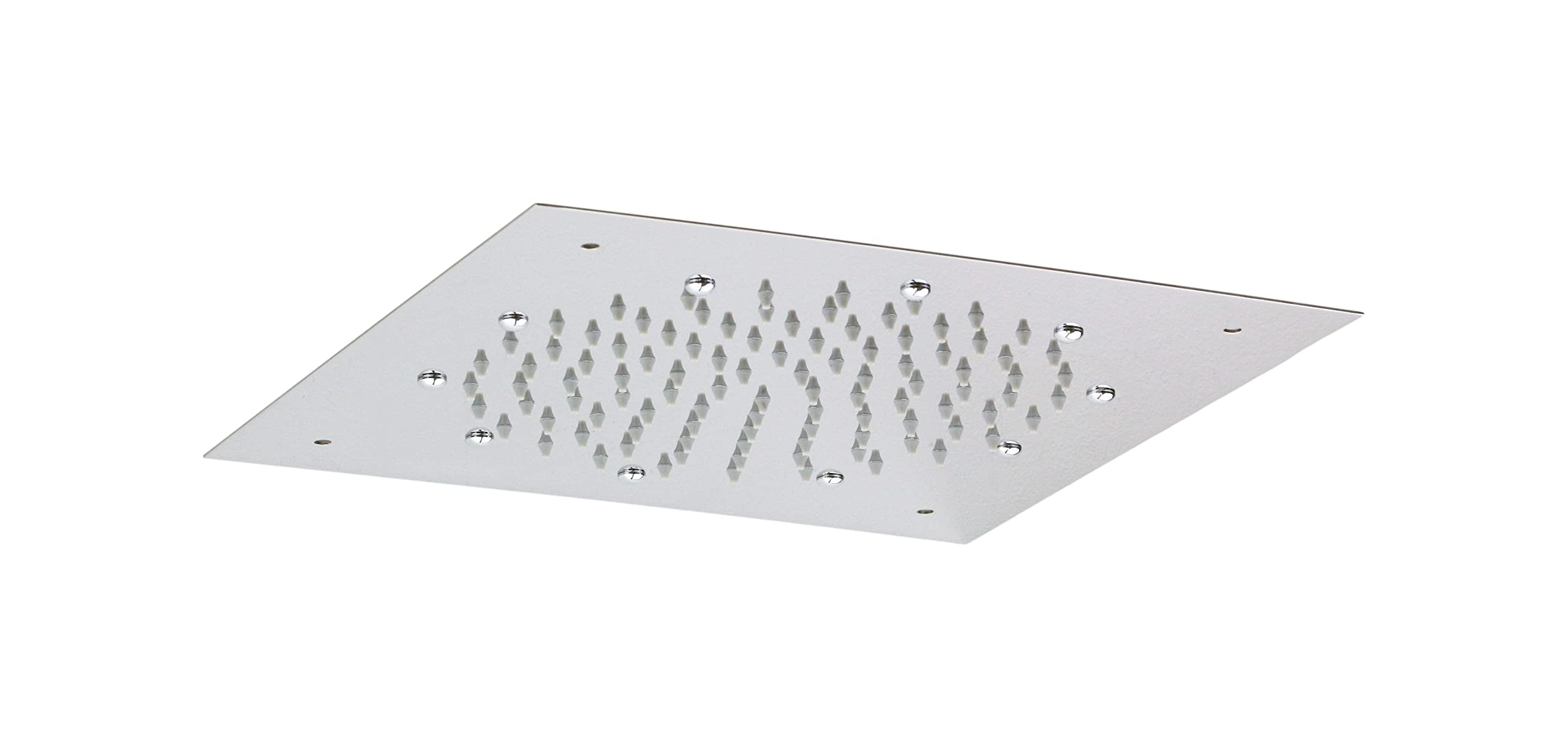 Soffione da Incasso a soffitto 30 x 30 cm in Colore Cromo Marte SD4960303CR - RUB11073 - Cromo