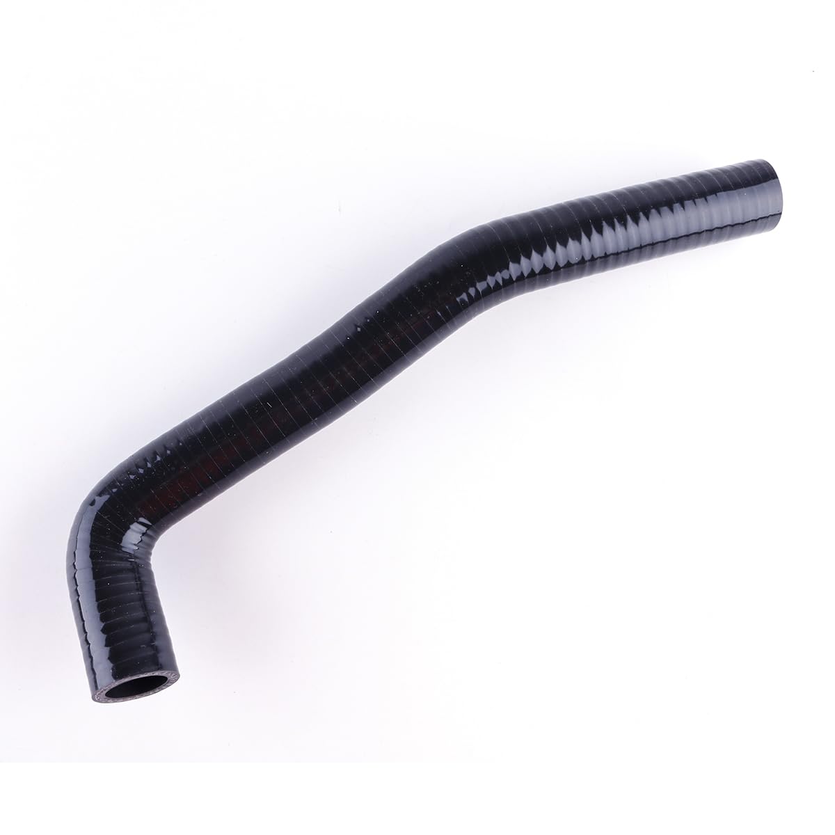 Per YAMA HA FZ6 S2 2008 Silicone Radiatore del liquido di raffreddamento 3 strati Kit tubo (nero)