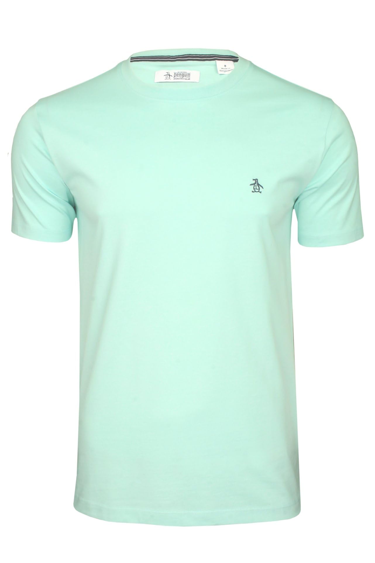 Original Penguin Men's Blue Tint Original Pengun Small Embroidered Logo T-Shirt, M