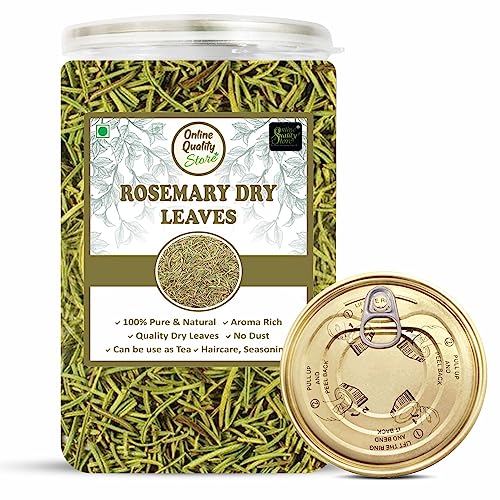 Image of Online Quality Store Rosemary Dry Leaves, 100g | Hair Growth, Rosemary Herbal Tea