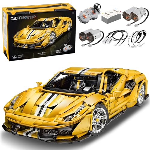 CaDA Master C61057W 488 Supercar klemmbausteine,3187 Teile Groß...