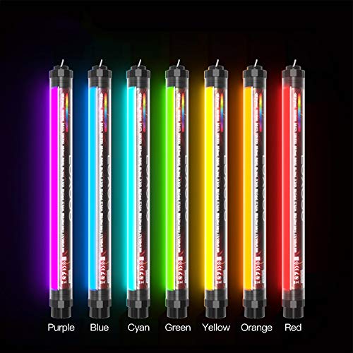 Impermeabile Light Stick RGB Handheld Video LED colorato 8 Emissione dei colori Illuminazione fotografica di controllo remoto - Image 6