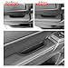 smabee 4PCS Door Handle Storage Organizer for 2024 2025 2026 Toyota Land Cruiser Prado 250 Front Rear Door Storage Box Insert Accessories Interior Black
