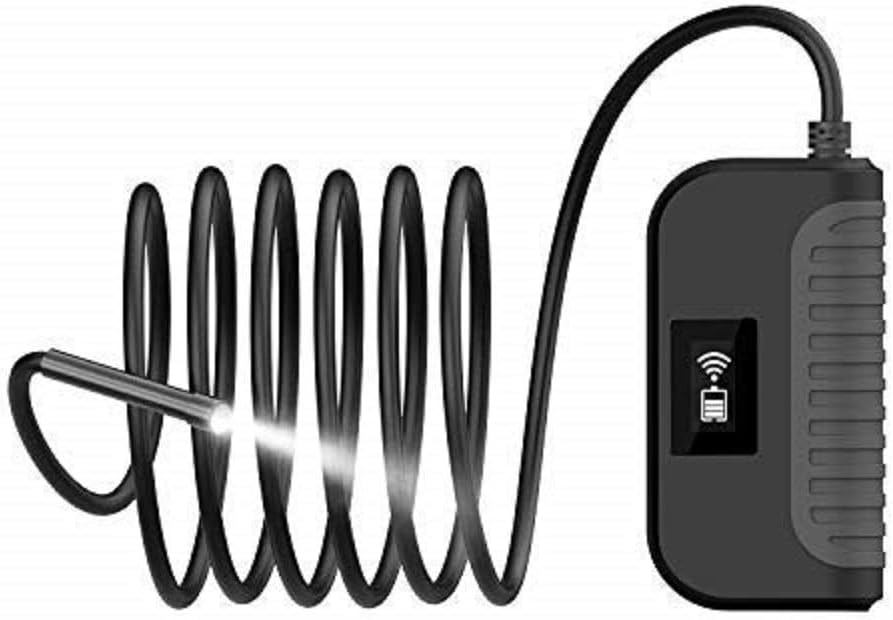 Wireless Endoscope Camera, IP67 WiFi Borescope Inspection 2.0MP HD Flexible Snake Camera for Android iOS Smartphone, iPhone, Samsung, Tablet-3.5m/11.5FT