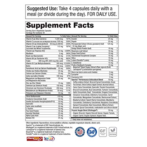 Purity Products Perfect Multi Super Greens Dietary Supplement Health Nutrition, 120 Count #TOP1