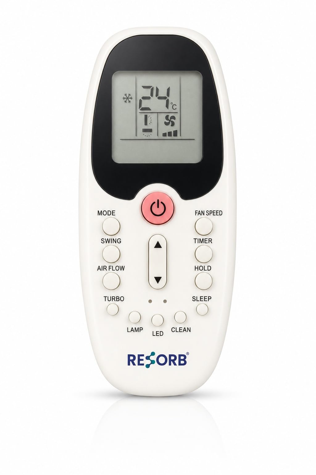 ac remote compatible croma zh/ez-01 split & window air conditioner | turbo sleep clean functions | ir replacement remote | white | re 4b