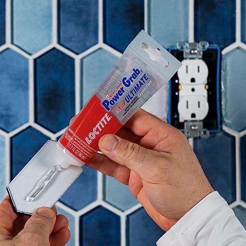 loctite power grab ultimate crystal clear construction adhesive 27 fl oz tube 1 pack
