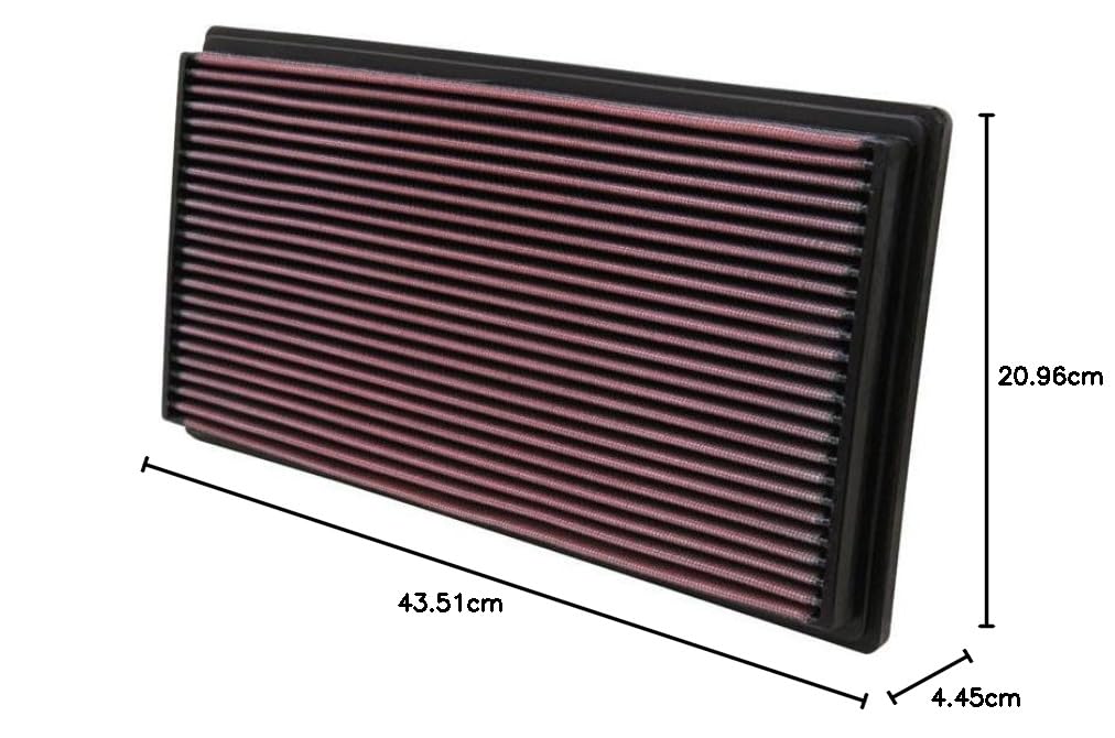 K&N vervangingsluchtfilter Ford Galaxy II/S-Max/Mondeo 1.8D/2.0