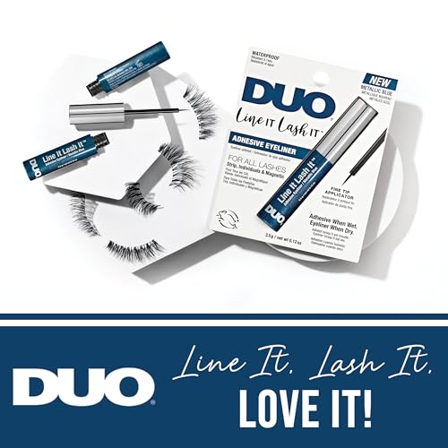 DUO Line It Lash It Liner Metallic Blue 2 en 1 miniatura 2