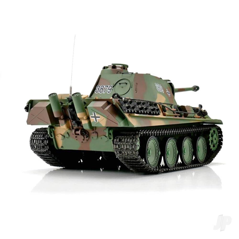 Henglong 1:16 German Panther Type G RTR RC Tank (IR, Shoots, Smokes & Sound)