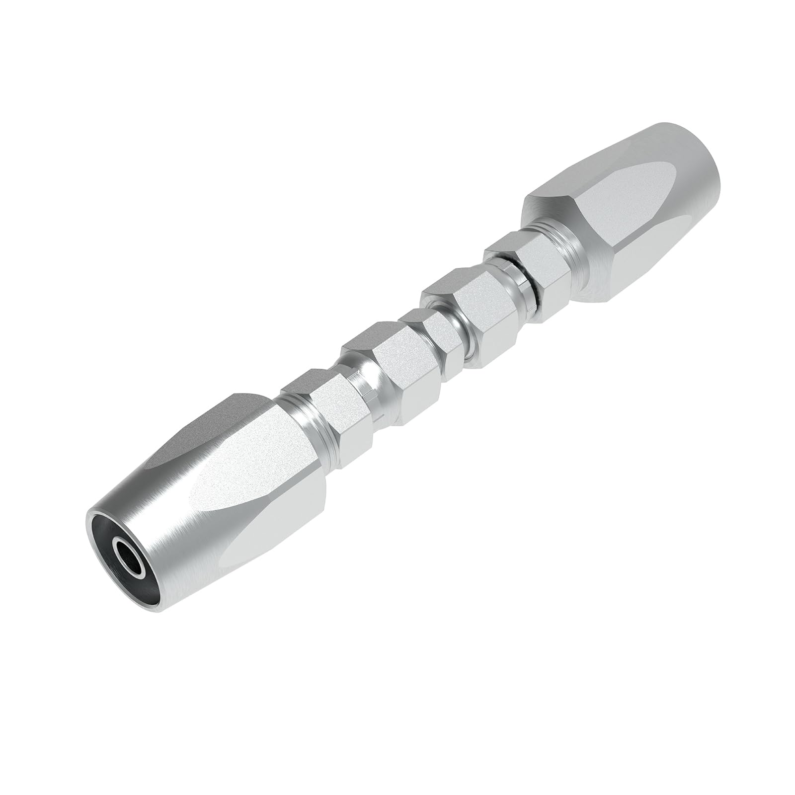 1PCS Reusable Hydraulic Hose Field Repair Kit 3/8 '' for Hydraulic Hose Crimper Fittings Size #06