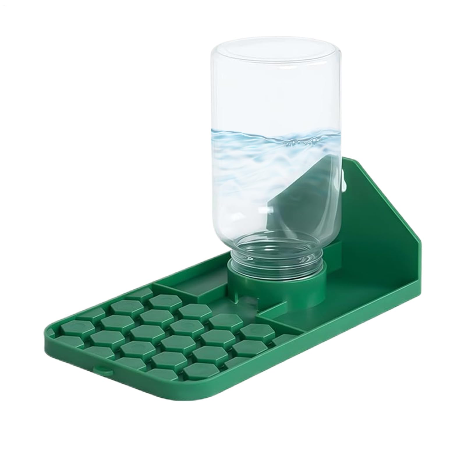 Cuenco de agua Springspin con multiagujero para abejas y geckos en jardines y patios al aire libre