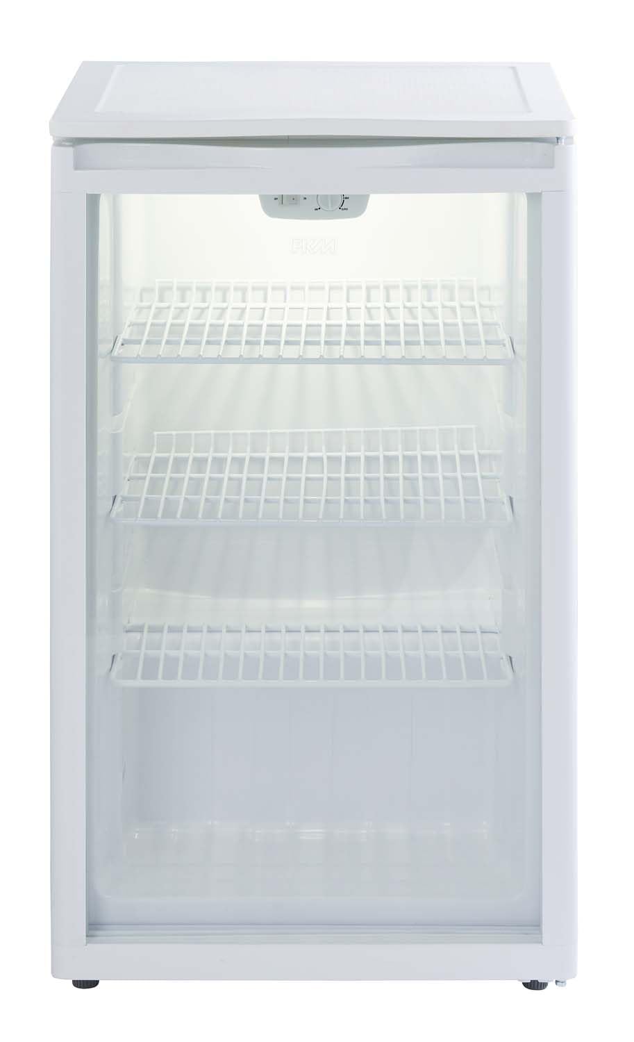 PKM GKS102 Glastür-Kühlschrank 102 Liter 85 cm 42 dB