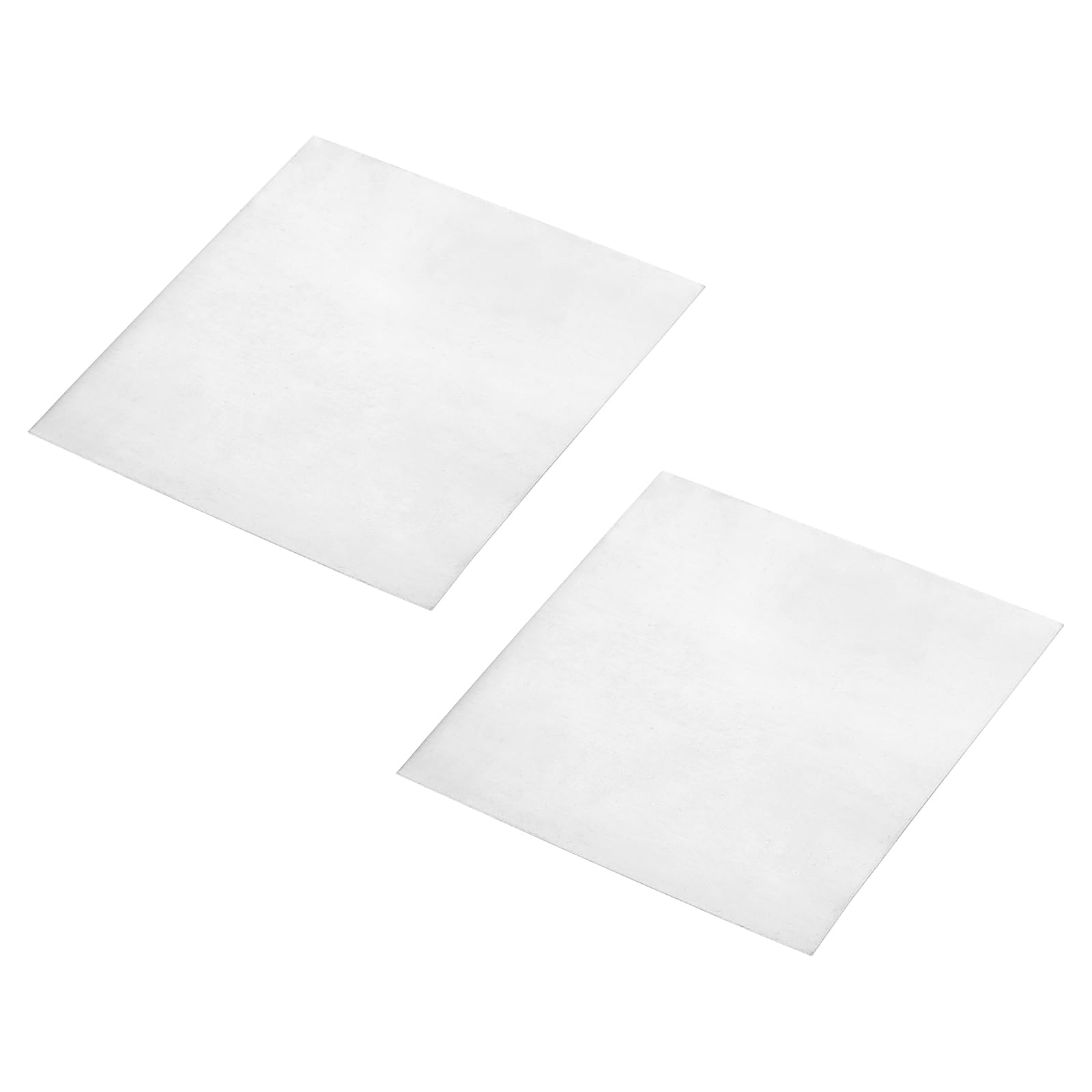 QUARKZMAN 4 sztuki blachy cynkowej, 99,99% czyste płyty cynkowe, 0,02" x 4" (0,5 x 100 x 100 mm) metalowa folia cynkowa, paski kanodowe do laboratoriów naukowych, przemysłowych, majsterkowania