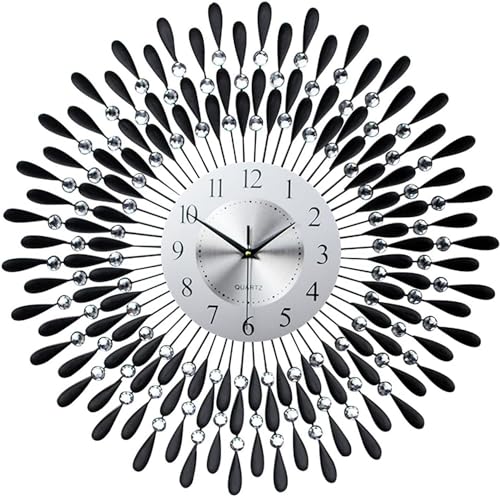 Horloge murale pour la décoration du salon style pétales modernes