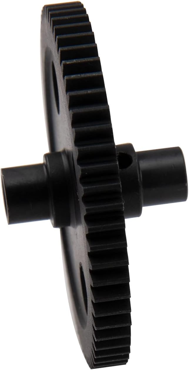 Metal Steel Differential Center Gear 62T for WLtoys 12428 12423 1/12 Crawler Short-haul Buggy RC Car Replacement Parts (Black)
