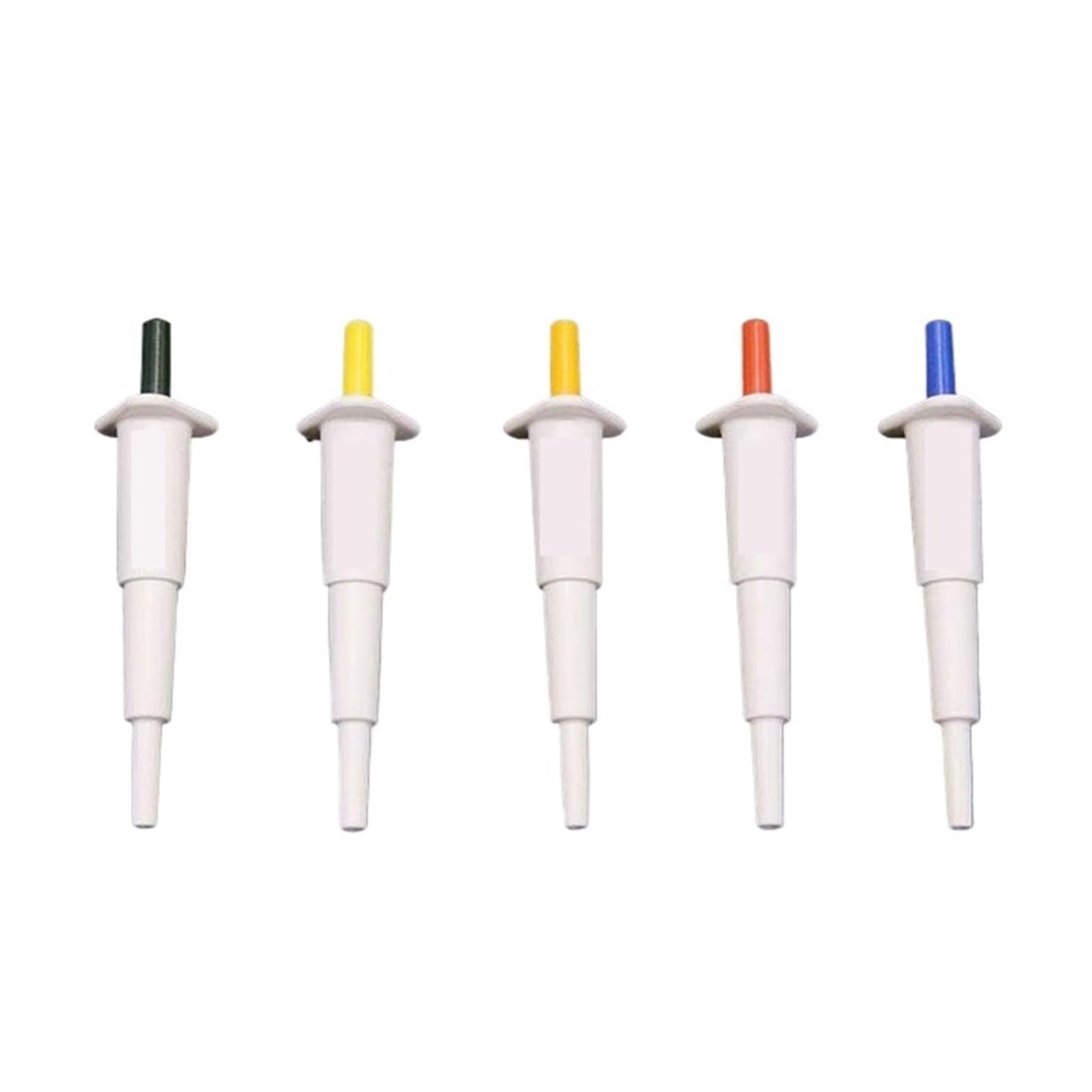 Pipeta 5 Uds Mini Pipeta De Laboratorio 10-200ul Equipo Micropipeta Manual Volumen Fijo Un Solo Canal para laboratorio(25ul)