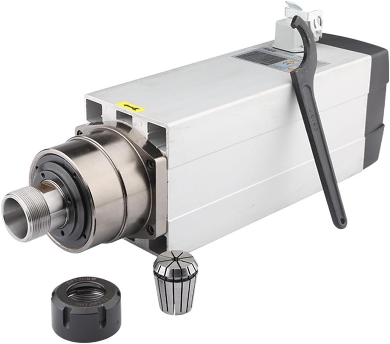 CNC Milling Machine 9KW ER32 Air-Cooled High-Speed Motor 4 Ceramic Bearings Woodworking Engraving and Cutting