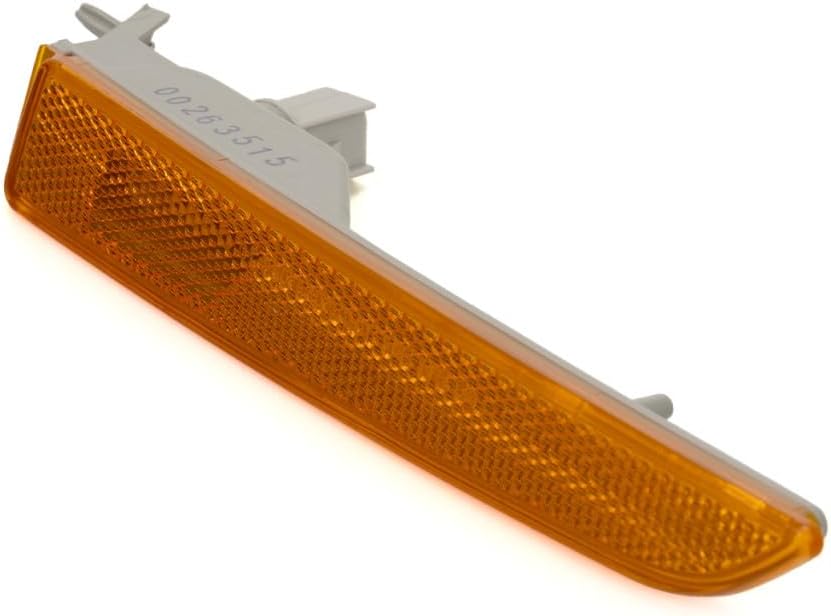 For Ford Fusion 2010 2011 2012 Side Marker Light Assembly Driver Side | Front | Include Hybrid | Bumper Mounted | Replacement For FO2550145 | AE5Z13200D