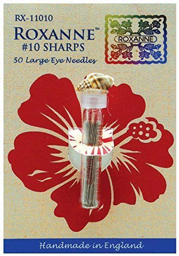 Colonial Needle Roxanne Sharps Hand Needles-Size 12, Pack of 50 by Colonial Needle