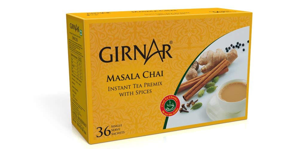 Girnar Premezcla instantánea con Masala 36 sobres