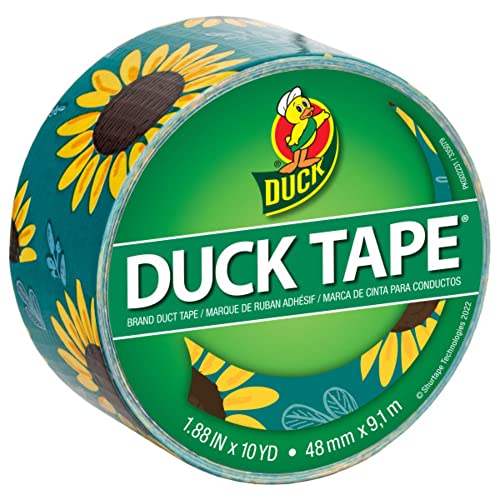 Duck Brand Printed Duct Tape 1.88 in. x 30 ft. (Sunflowers)