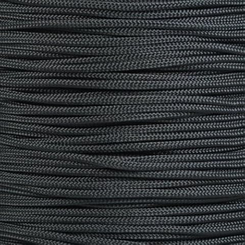 West Coast Paracord 425 Paracord (3mm) - Made of 100 Percent Nylon - for Tactical, Crafting, Survival, General Use (Black, 100 Feet) Cover