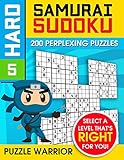 Hard Samurai Sudoku: 200 Perplexing Puzzles (Hard Sudoku Samurai)