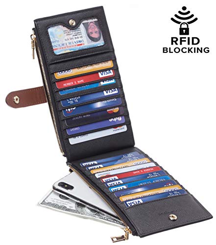 Image of Chelmon Women's RFID Slim Card Holder Wallet