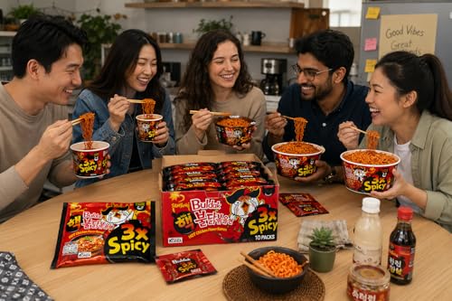 Image of Samyang Hot Chicken Flavor Ramen Buldak 3X Spicy Instant Noodles