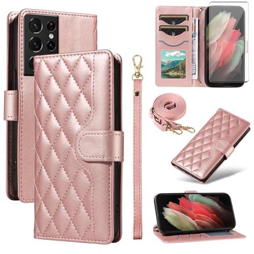 Accessoire Samsung S21 Ultra avec support visionnage et rabat cartes