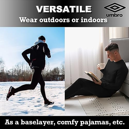 Umbro Mens Thermal Underwear Set Warm Mens Thermal