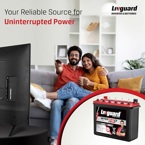 Image of Livguard IT 1642TT |Tall Tubular Inverter Battery |160 Ah |42 Months Warranty | Reliable Backup for Home, Office and Shop