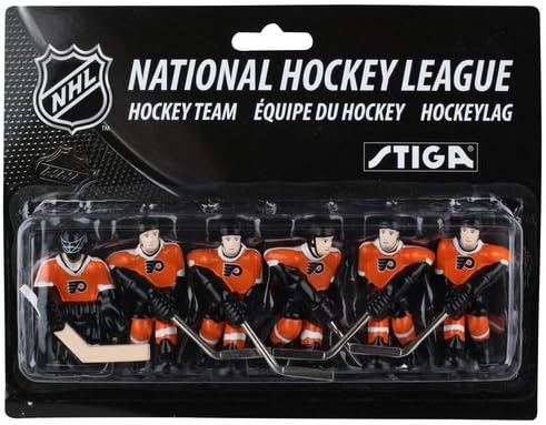 STIGA Philadelphia Flyers Table Rod Hockey Players