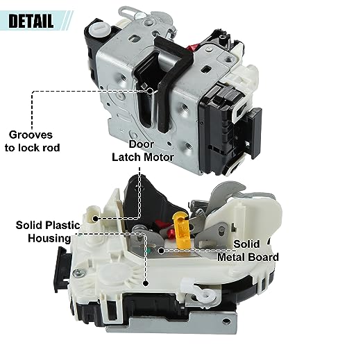Image of ACROPIX Rear Right Side Door Latch Actuator Door Lock Central Lock Actuator Fit for Dodge for Ram 3500 2010 No.4589650AB - Pack of 1