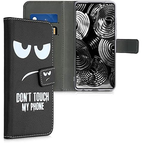 kwmobile Carcasa Compatible con Samsung Galaxy A52 / A52 5G / A52s 5G Funda con Tarjetero y Stand de Cuero sintético Cover