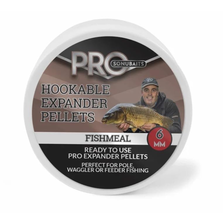 Sonubaits Pro Hookable Expander Pellets (100g) - Smaak : 8 mm - Fishmeal