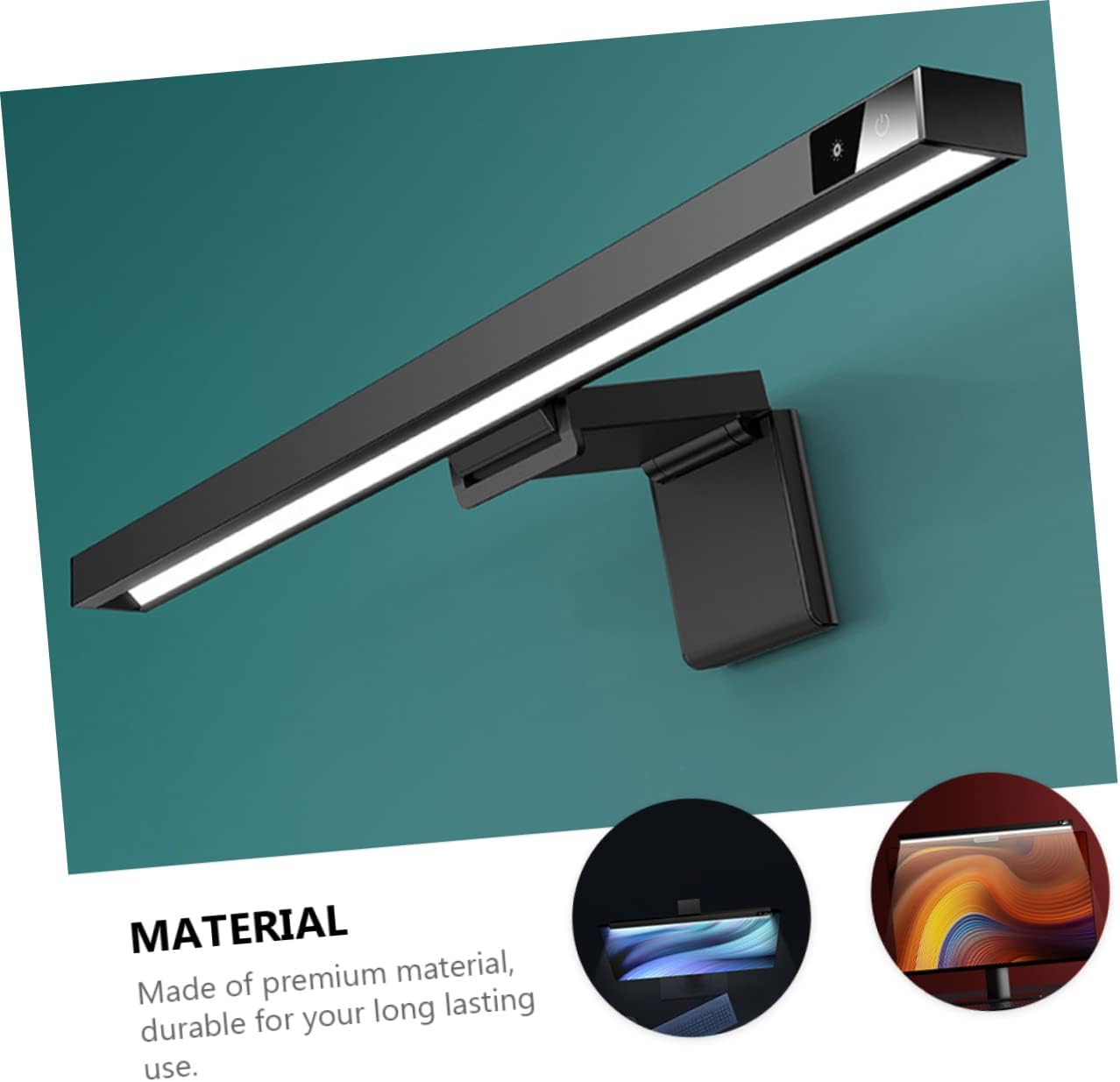 jojofuny Led Eye Protection Reading Light for Computer Screen Light Screen Protector Desk Lamp USB Power Lamp