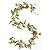Joyhalo Christmas Garland with Lights Battery Operated - 5.6ft 20 LED Red Berry Lighted Christmas Garland, Christmas Decorations Prelit Garland Indoor Outdoor Fireplace, Stair, Railing, Mantle Decor