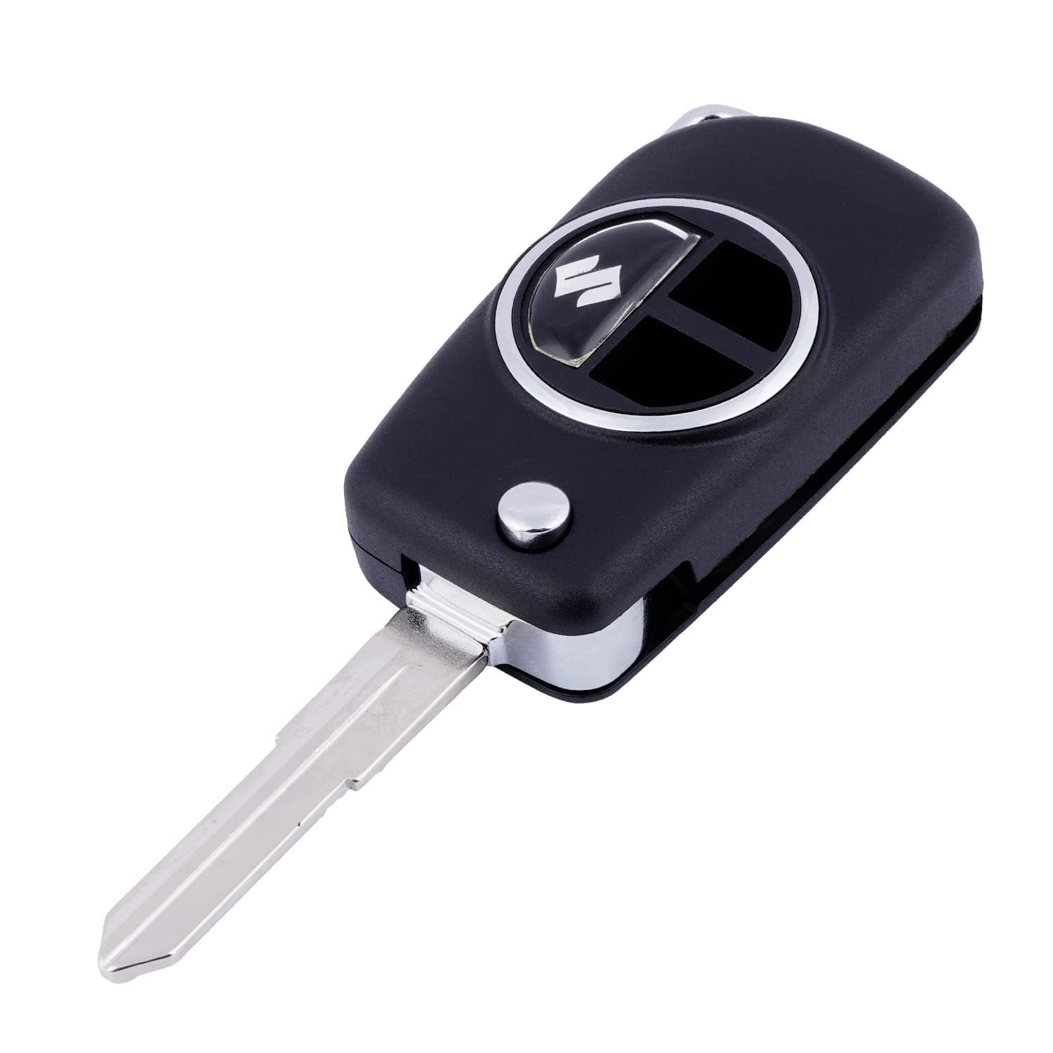 Flip Key Shell Compatible with Maruti Suzuki Swift, Baleno, WagonR, Jimny, Fronx – 2 Button Flip Key Casing (Not Compatible with Brezza, Ciaz, S-Cross) – Key Blade Needs Cutting.-image-13