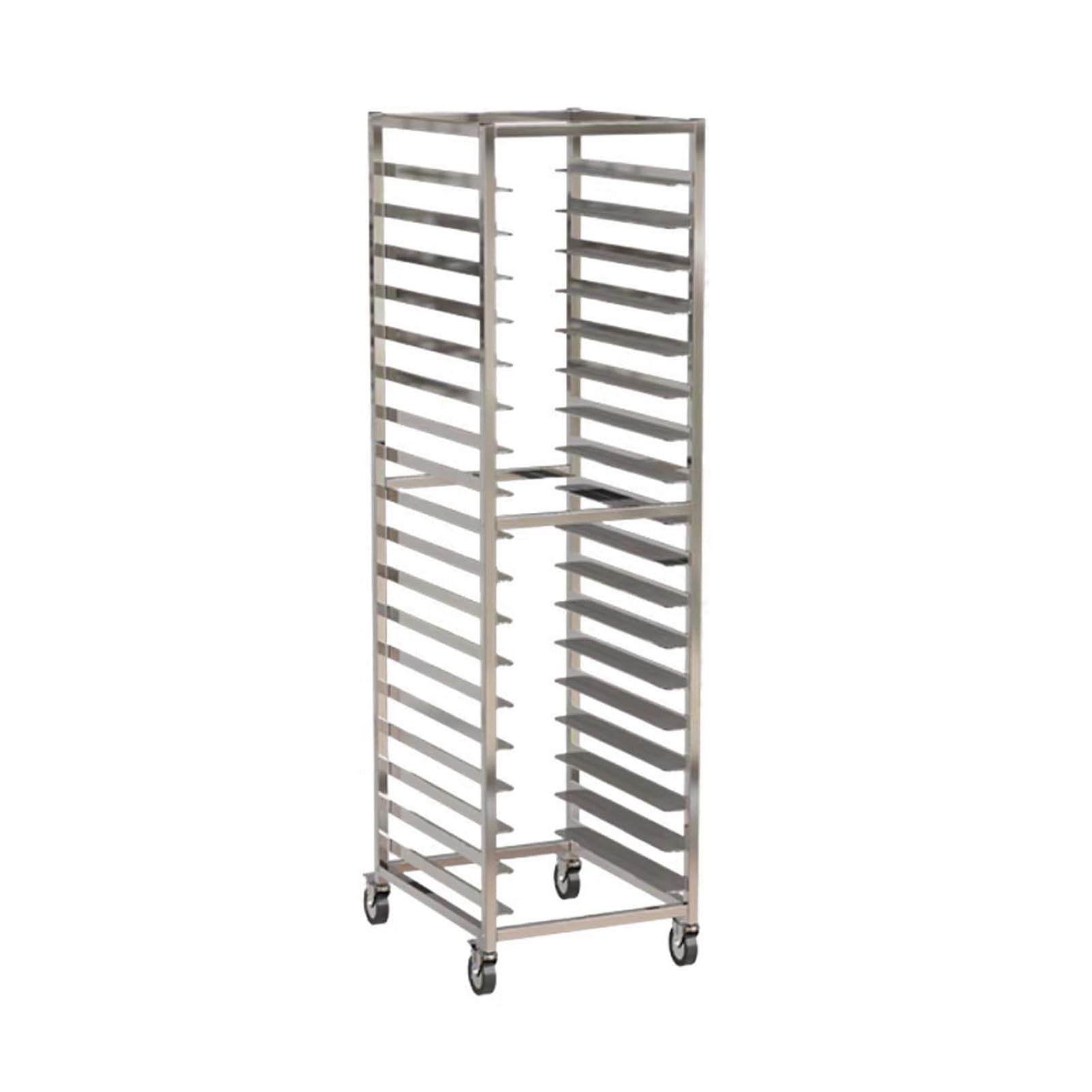 Questo scaffale per teglie da Forno, scaffale rapido in Alluminio per panetteria a 9/18/20 Ripiani con Ruote, Carrello di Raffreddamento Commerciale per teglie da Forno di Dimensioni Standar