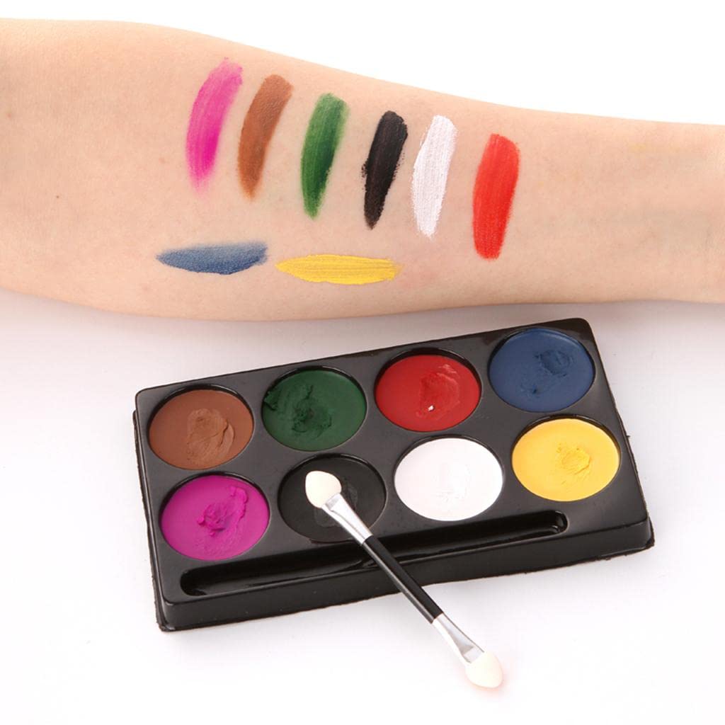 LOOM TREE® 8 Colors Non-Toxic Face Body Paints Palette Kids Adults Party Make Up Cosmetic Fancy Stage Painting Kit | Authentic Collectors Piece | Rare Collectible | (B0CWLDLLSH) Amazon Price History, Amazon Price Tracker