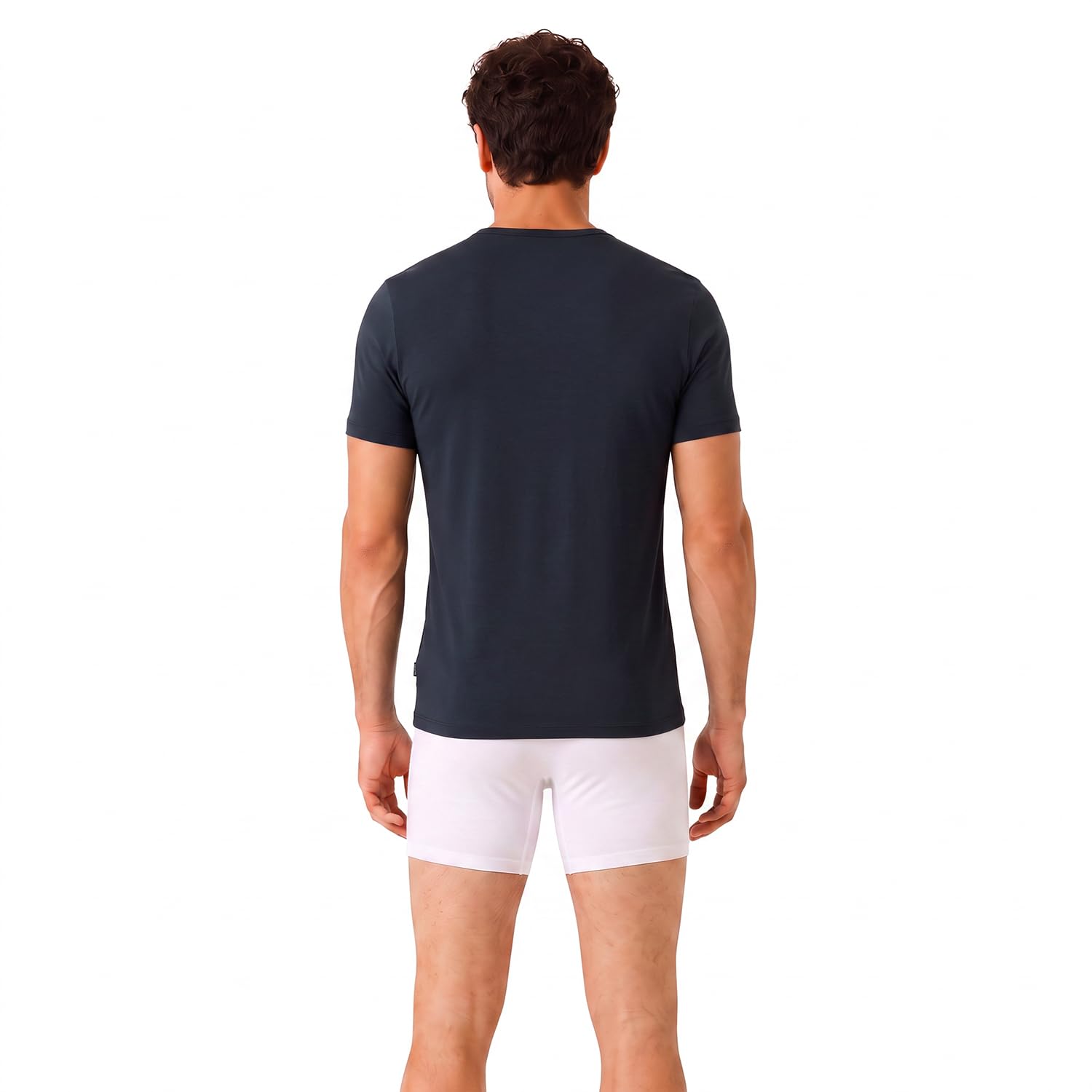 Boss Tshirt RN 3p Bamboo 10270020 0 Underwear_T_Shirt Hombre