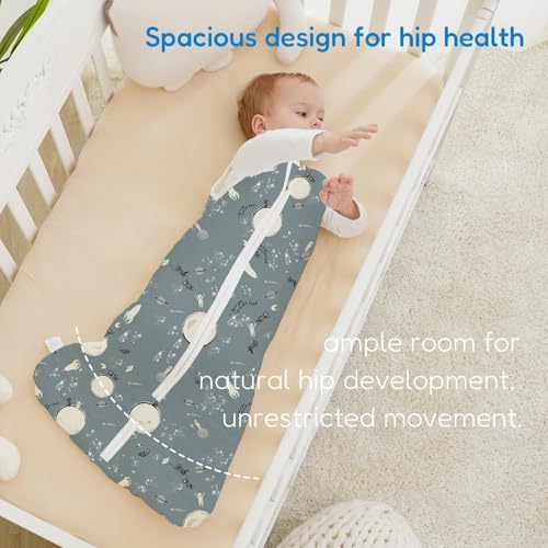 Image of TotAha Sleep Sack 15-18-24 Months 1.0 TOG, Unisex Buttery Soft Sleeping Sacks with 2-way Safe Zipper, Premium Winter Sleep Bag