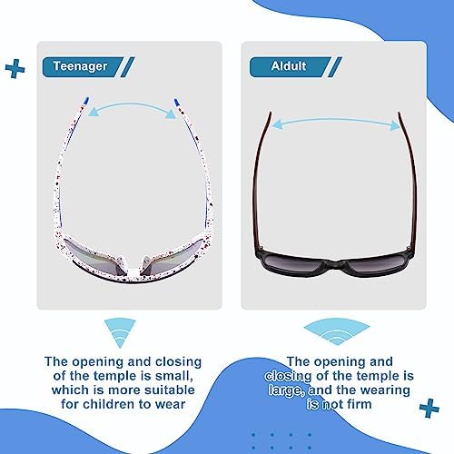 NICBOOY Youth Baseball Sunglasses, Kids Sports Sunglasses